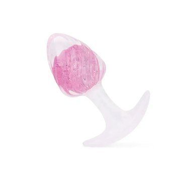 Анальная пробка Liebe Seele Icecream-shaped Crystal Anal Plug - Pink Small 3201255191 фото