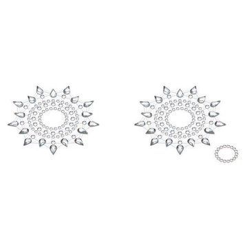 Пэстис из кристаллов Petits Joujoux Gloria set of 2 - Silver, украшение на грудь Feromon 1259135913 фото