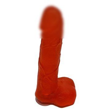 Крафтовое мыло-член с присоской Чистий Кайф Red size S натуральное 1430321791 фото