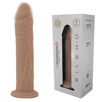 Фаллоимитатор SilexD Oscar Flesh (MODEL 2 size 9in) Liquid Silicone, подходит для торса Apollo S и L 2527003803 фото