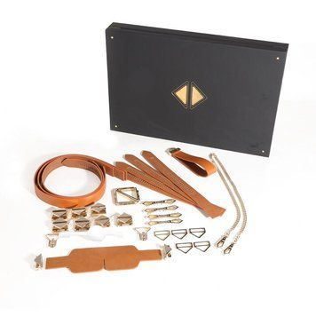 БДСМ набір LOCKINK Bondage Restraint Коричневий Універсальний ( SX0822 ) 2376730469 фото