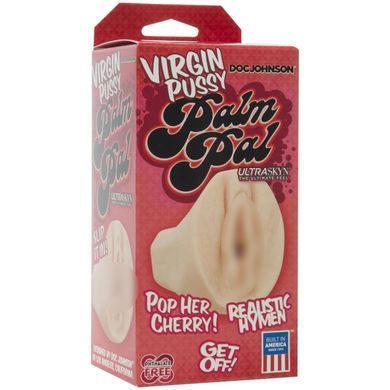 Мастурбатор-вагина девственницы Doc Johnson Virgin Pussy Palm Pal - ULTRASKYN 1408612907 фото