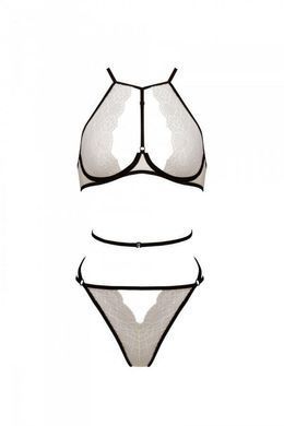 Комплект белья Passion CHIKA SET, S/M, cream, топ, трусики 2150361762 фото