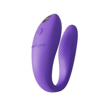 Смарт-вибратор для пар We-Vibe Sync GO Light Purple, тревел-кейс, пульт ДУ 2261078045 фото