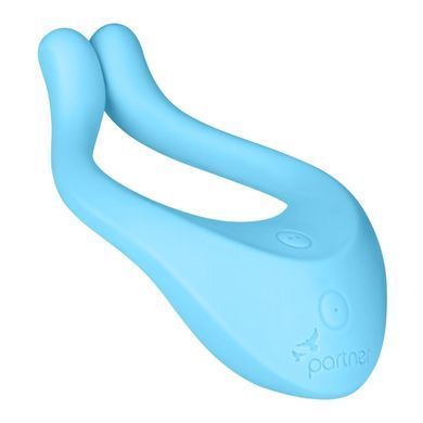 Вібратор для пар Satisfyer Endless Love Blue, 3 незалежні мотори, багатофункціональний Feromon 1259127682 фото