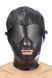 Капюшон для БДСМ со съемной маской Fetish Tentation BDSM hood in leatherette with removable mask 1415315034 фото 1