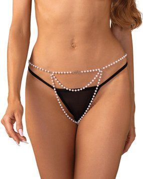 Украшение-трусики Obsessive Lyxa jewelry crotchless panties 2979624992 фото