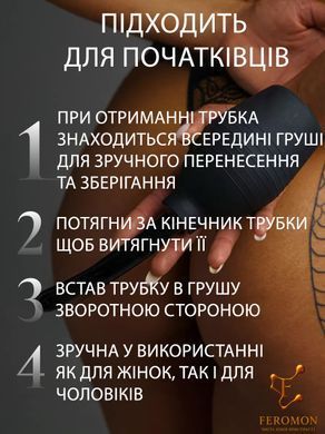 Анальний душ 310 мл для підготовки анального сексу клізму розширювач чорний ( 350-004 ) 2698406259 фото