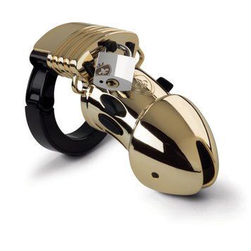 Клітина для члена з електростимуляцією Mystim Pubic Enemy No 1 - Gold Edition Feromon 1259158660 фото
