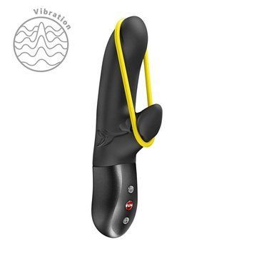 Мини вибратор-кролик со стимулирующей лентой Fun Factory AMORINO Black (мятая упаковка!!!) 3094399148 фото