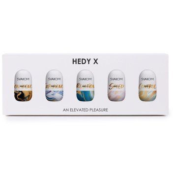 Набір яєць мастурбаторів Svakom Hedy X-Mixed Textures Feromon 1520579065 фото