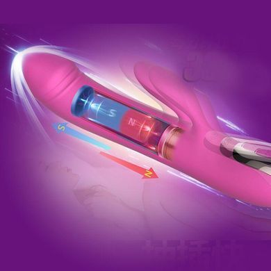 Вибратор-пульсатор Leten Automatical Thrusting Vibrator с подогревом, перезаряжаемый, 10 режимов Feromon 1259133944 фото