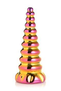 Фентезійний фаллоїмітатор Creature Cocks Twilight Rainbow Glass Dildo 2568441506 фото
