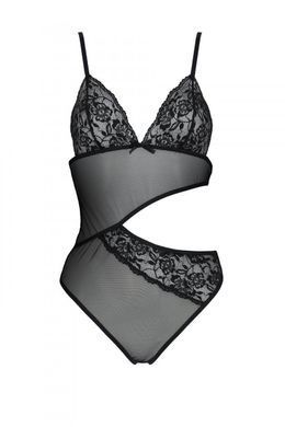 Боди с ажурным лифом Passion CHRISTA BODY S/M, black 1586661366 фото