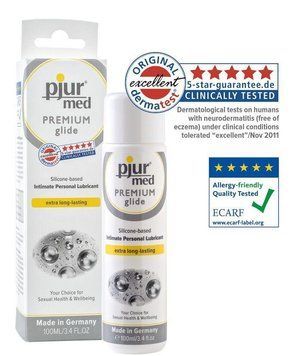Силиконовая смазка pjur MED Premium glide 100 мл для чувствительной кожи, прошла клинический тест 1259127630 фото