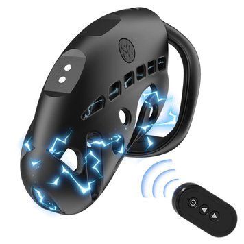 Клетка для члена с электростимуляцией LOCKINK SEVANDA Nautilus Estim Chastity Cage 2787647680 фото