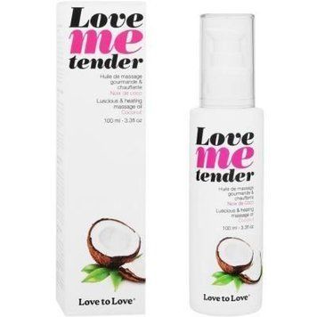 Распродажа!!! Массажное масло Love To Love - Love Me Tender, Noix De Coco (100 мл) (срок 08.2025) 2409090798 фото