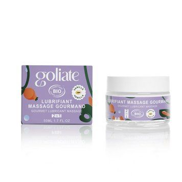 Массажное масло-лубрикант с ароматом и вкусом ванили Goliate Couple Gourmand Vanille 50 мл 2828765626 фото
