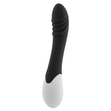 Вібратор S Pleasures Premium Phoenix, для точки G, чорний, водостійкий, 16 різновидів вібрації, нагрівання 2580332918 фото