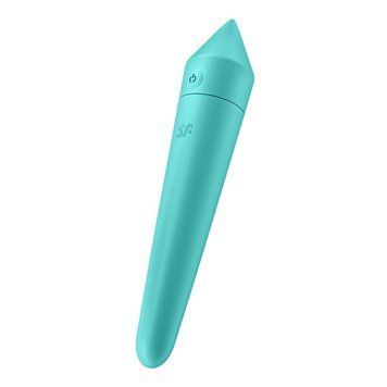 Вібратор для клітора Ultra Power Bullet 8 Turquoise Feromon 1522987588 фото
