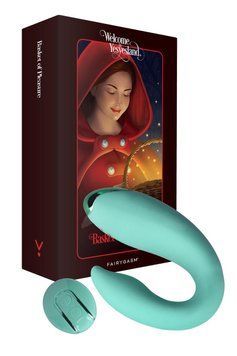 Вибратор для пар FairyGasm PleasureBerry green, зарядный кейс, пульт ДУ 2283770871 фото