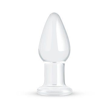 Стеклянная анальная пробка Gildo Glass Buttplug No. 24 1408612916 фото