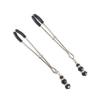 Зажимы для сосков Art of Sex - Nipple Clamps Lovely Black 1575895018 фото