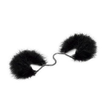 Пухнасті наручники Bijoux Indiscrets Za za zu - feahter handcuffs, пір'яні, подарункова упаковка Feromon 1571358020 фото