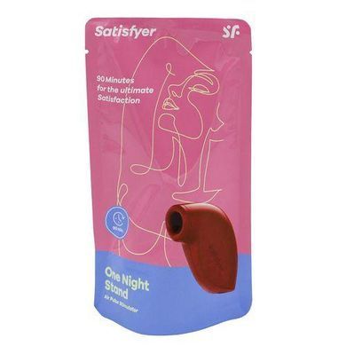 Вакуумний кліторальний стимулятор Satisfyer One Night Stand на 90 хвилин роботи, 4 програми роботи Feromon 1259136440 фото