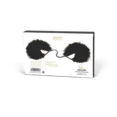 Пушистые наручники Bijoux Indiscrets Za za zu - feahter handcuffs, перьевые, подарочная упаковка 1571358020 фото