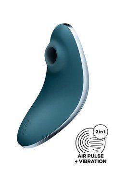 Вакуумний вібратор Satisfyer Vulva Lover 1 Blue 1698409976 фото