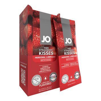 Foil Display Box - JO H2O Lubricant - Strawberry - 12 x 10ml Feromon 1645248941 фото