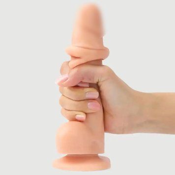 Фалоїмітатор Strap-On-Me SLIDING SKIN REALISTIC DILDO VANILLE &mdash; S Feromon 1660968581 фото