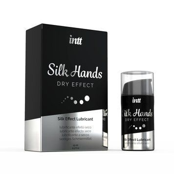 Ульта-густа силіконова мастило Intt Silk Hands (15 мл) з матовим ефектом, шовковистий ефект Feromon 1259133546 фото