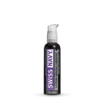 Збудливий лубрикант на водно-силіконовій основі Swiss Navy Sensual Arousal Gel 59 мл Feromon 1628000099 фото