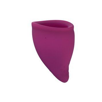 Менструальна чаша Fun Factory FUN CUP SIZE B, бордова, багаторазова, діаметр 4,3 см, обсяг 30 мл 2445692291 фото