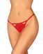 Еротичні жіночі Трусики Obsessive Ingridia crotchless thong XS/S Червоний (SO9043) 2055026376 фото 1